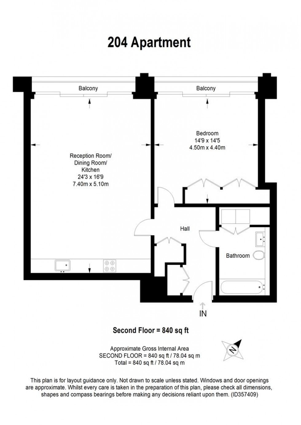 Floorplan for 55 Victoria Street, London SW1H